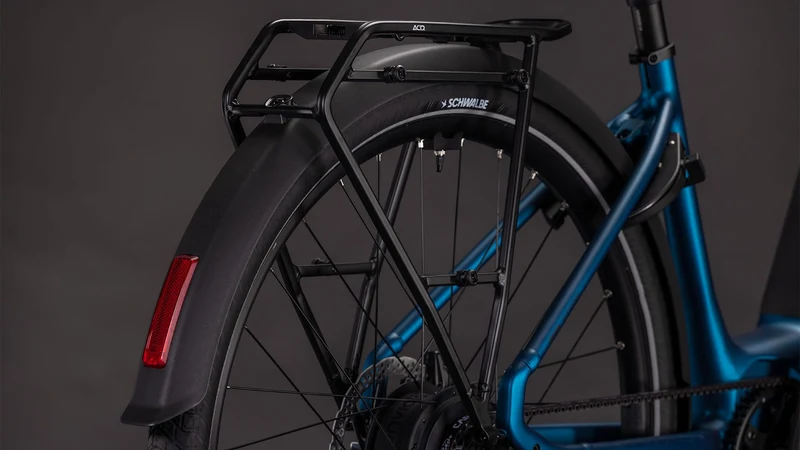 Cube Supreme Hybrid Deluxe Deluxe Pro 600 Wh E-Bike Easy Entry electricblue´n´chrome