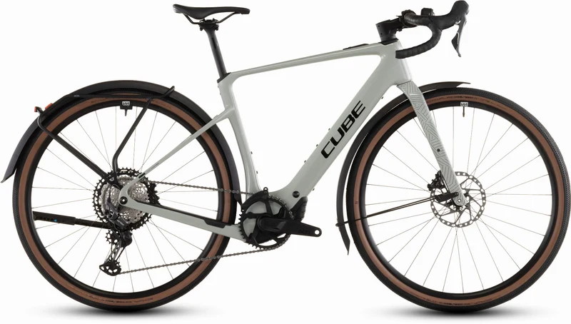 Cube Nuroad Hybrid C:62 Race FE 400 Wh X E-Gravel Rad Diamant 28" reedbeige´n´black