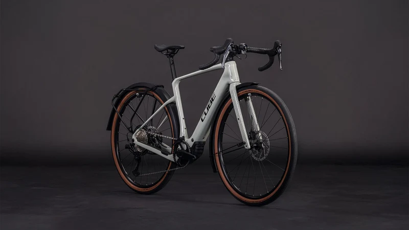 Cube Nuroad Hybrid C:62 Race FE 400 Wh X E-Gravel Rad Diamant 28" reedbeige´n´black