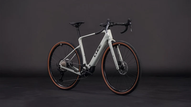Cube Nuroad Hybrid C:62 Race 400 Wh X E-Gravel Rad Diamant 28" reedbeige´n´black
