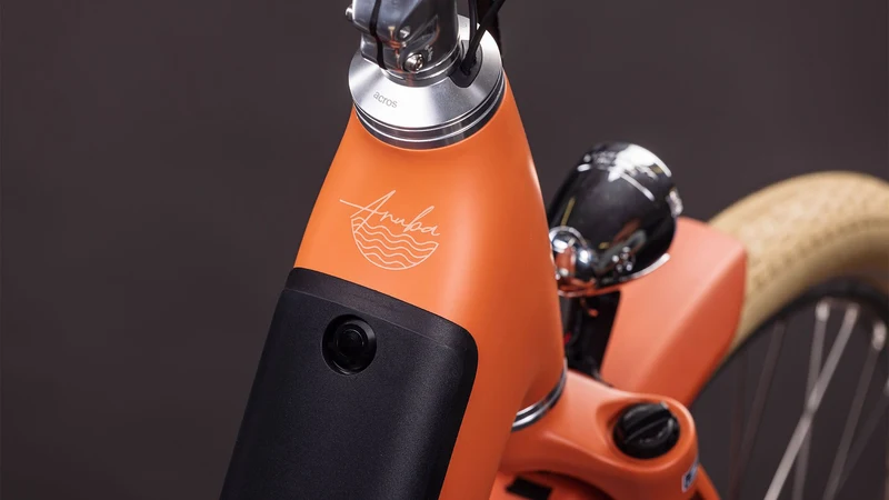 Cube Aruba Hybrid 600 Wh E-Bike Easy Entry papaya´n´creme
