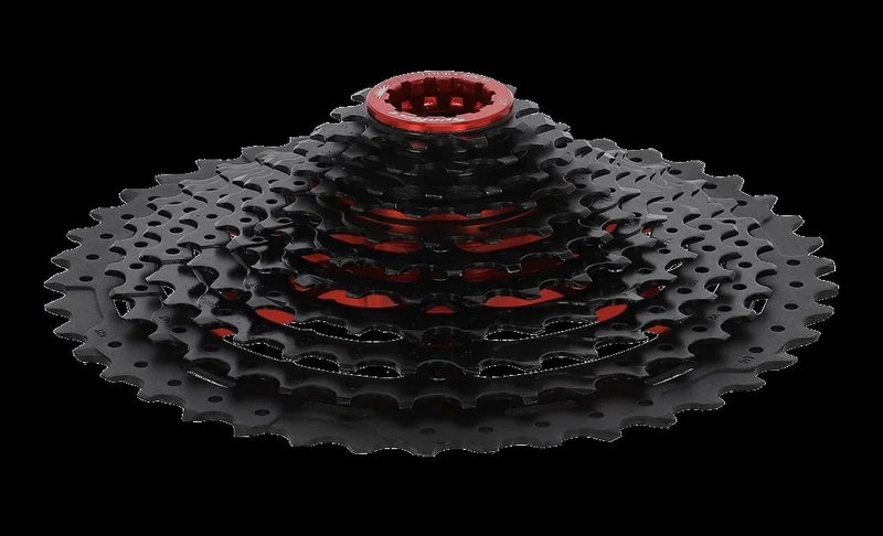 Sunrace Zahnkranz-Kassette SunRace CSMX9X 11-fach,10-42 Zähne,schwarz
