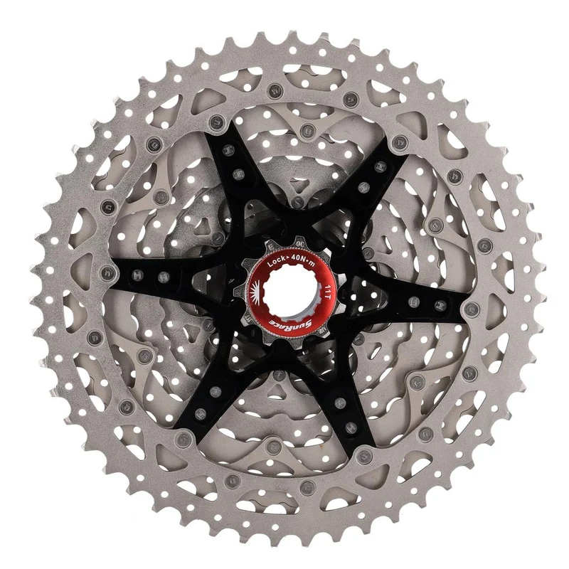 Sunrace Zahnkranz-Kassette SunRace CSMZ800 12-fach,11-51 Zähne,metallic