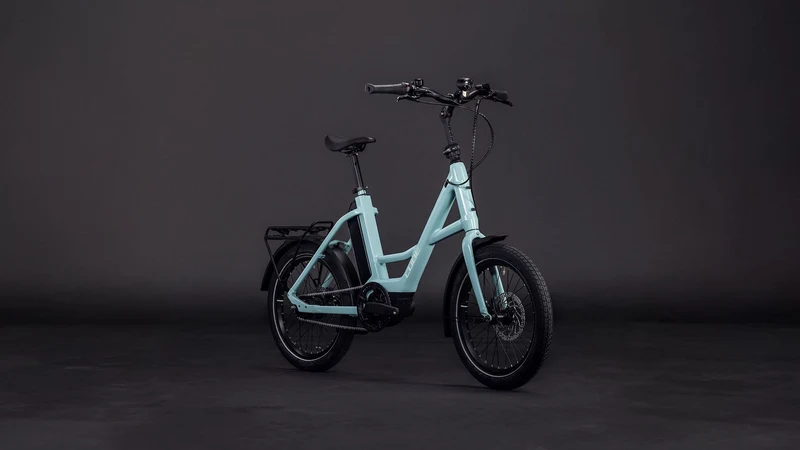 Cube Compact Hybrid Comfort 545 Wh E-Kompaktrad 20" skylightblue´n´blue one size