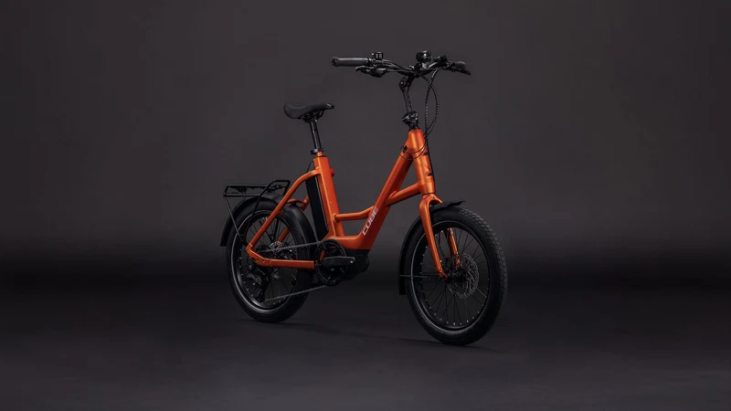 Cube Compact Hybrid 545 Wh E-Kompaktrad 20" rustorange´n´reflex one size