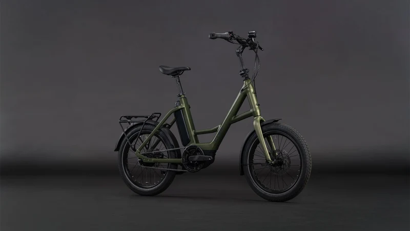 Cube Compact Hybrid Comfort 545 Wh E-Kompaktrad 20" reedgreen´n´reflex one size