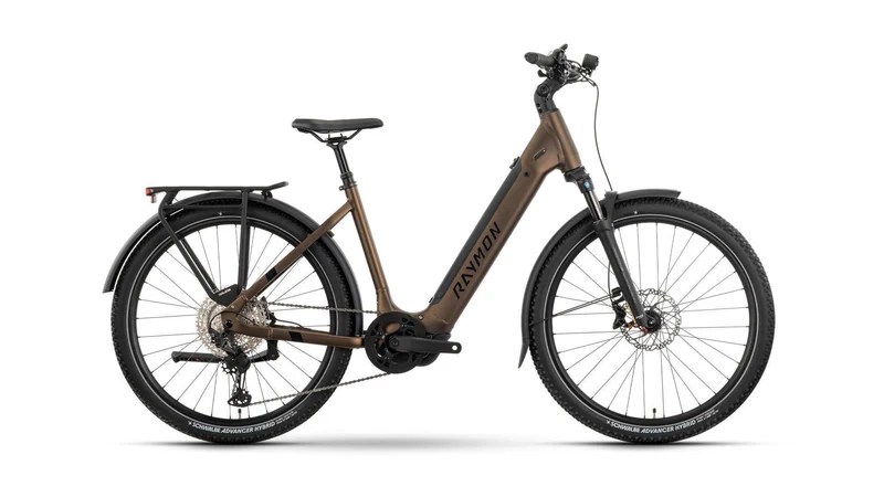 Raymon Tourray Ultra 720 Wh E-Bike Wave 27,5" tenmoku/black