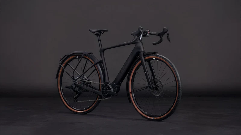 Cube Nuroad Hybrid C:62 EXC FE 400 Wh X E-Gravel Rad Diamant 28" blackline