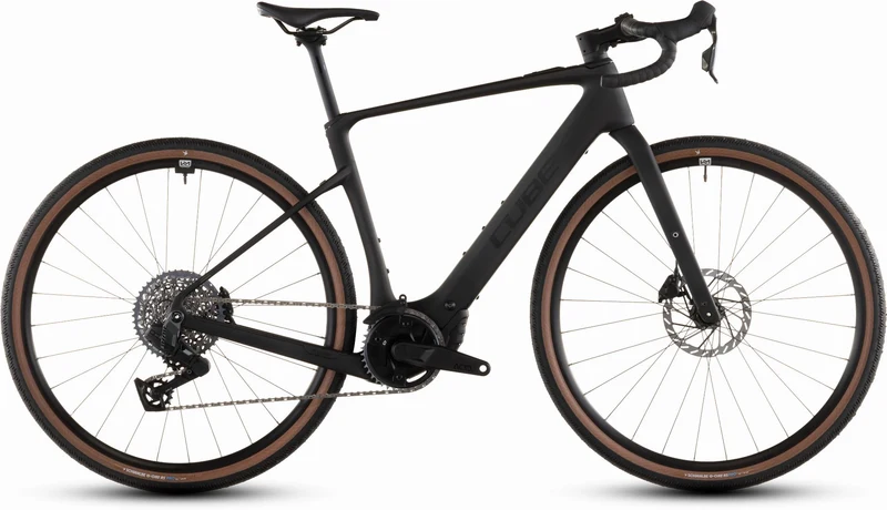 Cube Nuroad Hybrid C:62 EXC 400 Wh X E-Gravel Rad Diamant 28" blackline