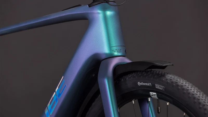 Cube Nulane Hybrid C:62 FE 400 Wh X E-Gravel Rad Diamant 28" polarlight´n´prism