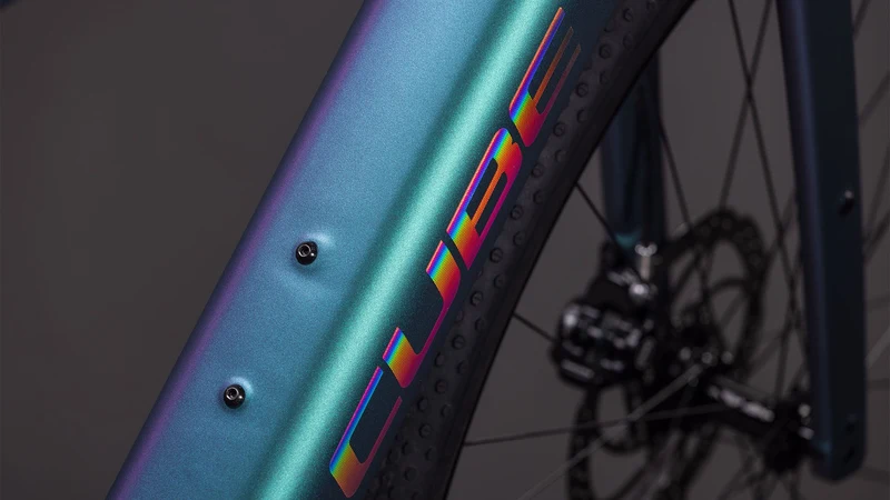 Cube Nulane Hybrid C:62 SLX 400 Wh X E-Gravel Rad Diamant 28" polarlight´n´prism