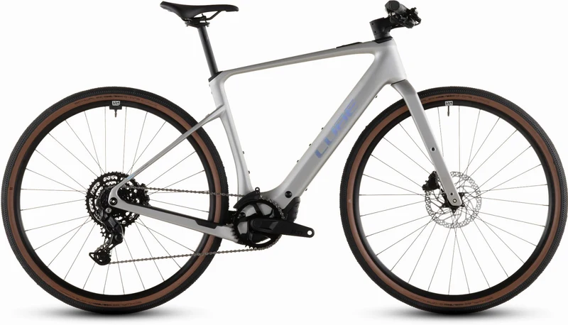 Cube Nulane Hybrid C:62 Race 400 Wh X E-Gravel Rad Diamant 28" sleekgrey´n´prism