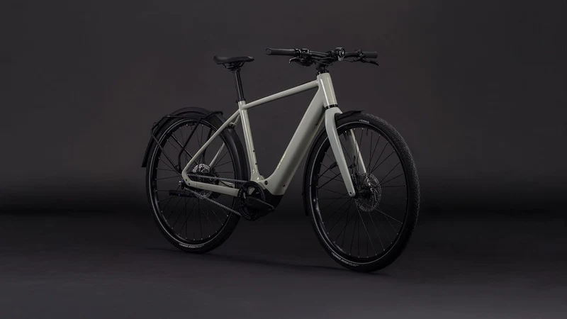 Cube Editor Hybrid SLX FE 400 Wh X E-Bike Diamant 28" reedbeige´n´chrome