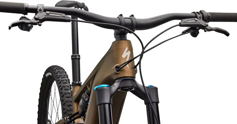 Specialized Turbo Levo R Comp NB 840 Wh E-Bike Fully 29" Gloss Gunmetal/White Mountains