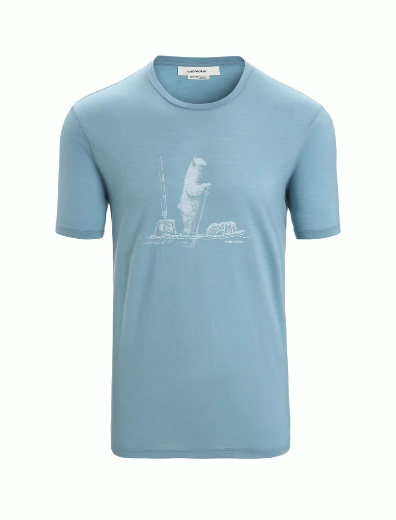 Men Tech Lite II SS Tee Polar Paddle
