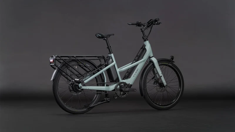 Cube Longtail Hybrid Comfort 800 Wh E-Lastenrad 26" haze´n´reflex one size
