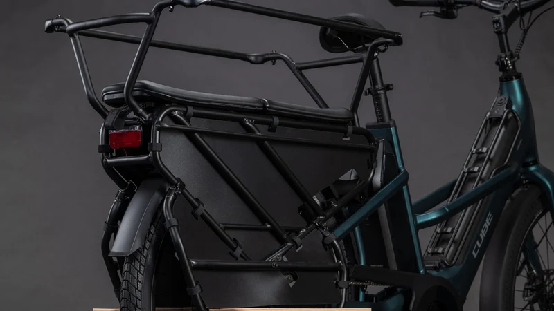 Cube Longtail Hybrid Family 800 Wh E-Lastenrad 26" royalgreen´n´black one size