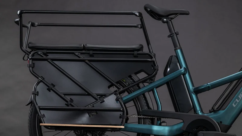 Cube Longtail Hybrid Family 800 Wh E-Lastenrad 26" royalgreen´n´black one size