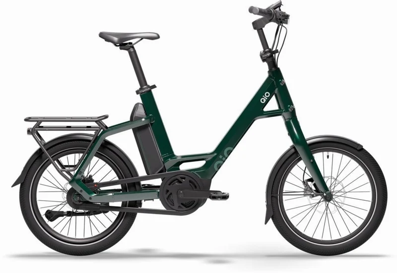 QiO Compact AP-8 Rücktrittnabe 545 Wh E-Kompaktrad 20" forest green 48 cm