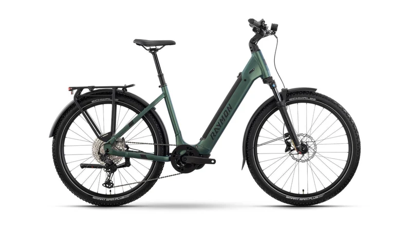 Raymon Tourray Ultra 800 Wh E-Bike Wave 27,5" sunlight magic/chrome