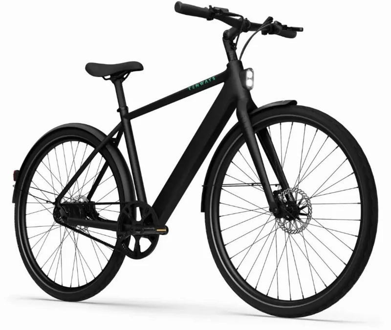 Tenways CGO600 Pro 360 Wh E-Bike Diamant 28" midnight black