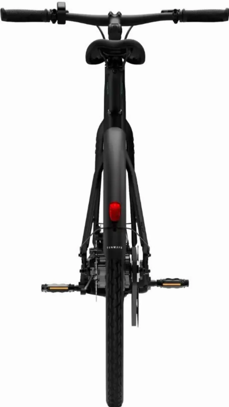 Tenways CGO600 Pro 360 Wh E-Bike Diamant 28" midnight black