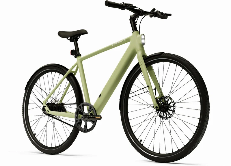 Tenways CGO600 Pro 360 Wh E-Bike Diamant 28" avocado green