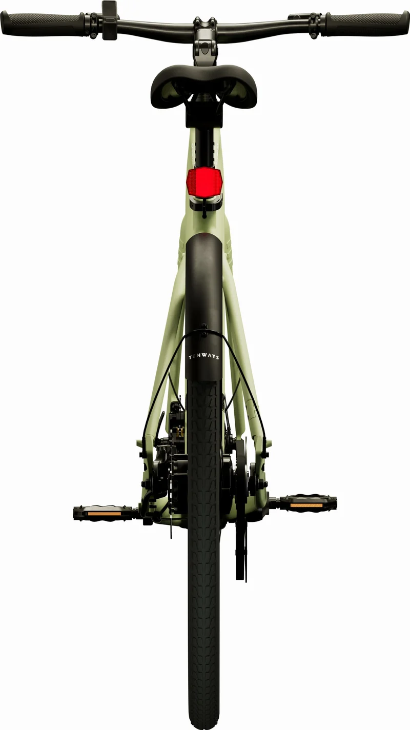 Tenways CGO600 Pro 360 Wh E-Bike Diamant 28" avocado green