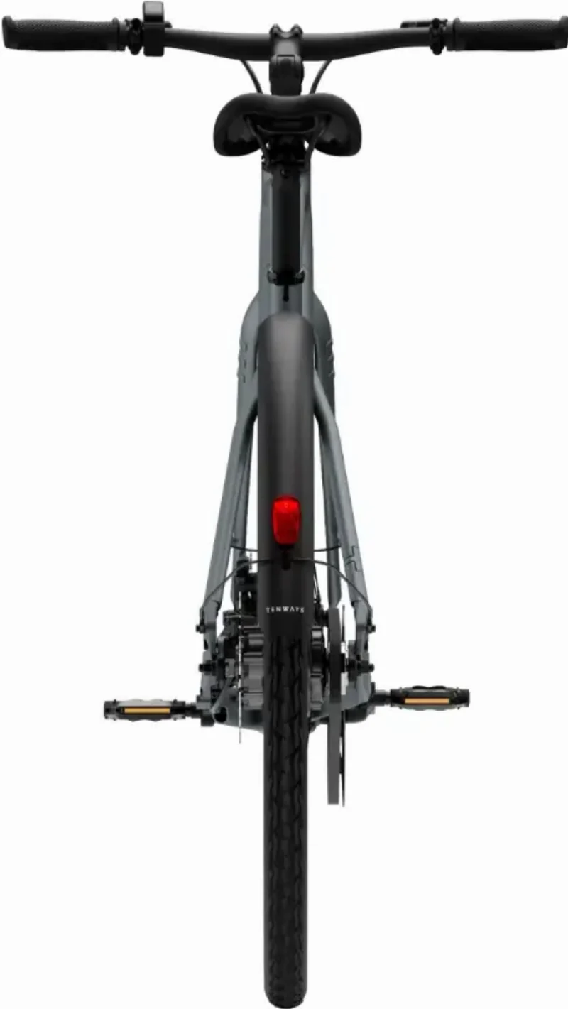 Tenways CGO600 Pro 360 Wh E-Bike Diamant 28" pebble grey