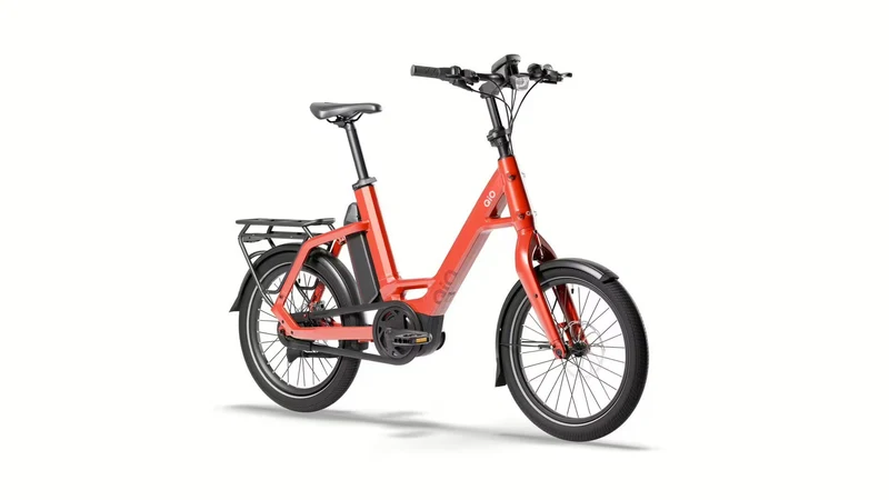 QiO Compact AP-8 Rücktrittnabe 545 Wh E-Kompaktrad 20" imola red 48 cm