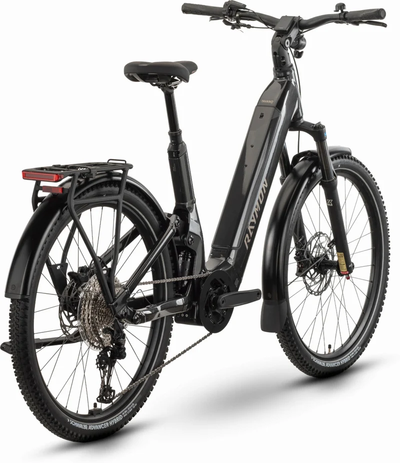 Raymon Tavano Pro 800 Wh E-Bike Wave 27,5" metalgrey