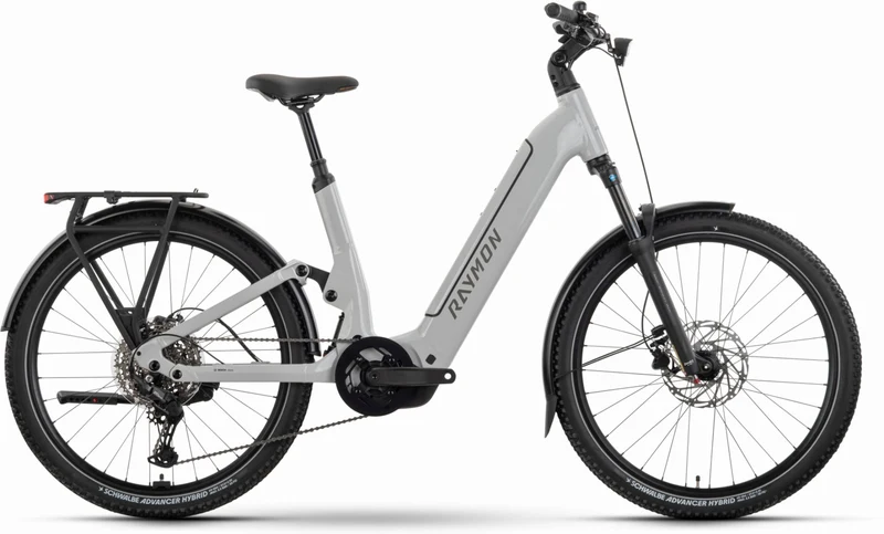 Raymon Tavano Comp 800 Wh E-Bike Wave 27,5" stormwhite