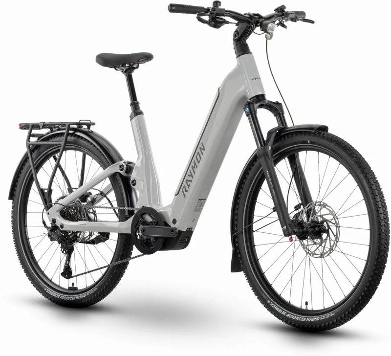 Raymon Tavano Comp 800 Wh E-Bike Wave 27,5" stormwhite