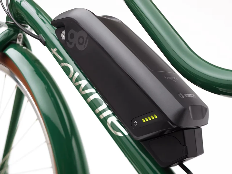 Electra Townie Commute Go! 5i EQ Step-Thru 500 Wh Retro E-Bike Wave 28" racing green M