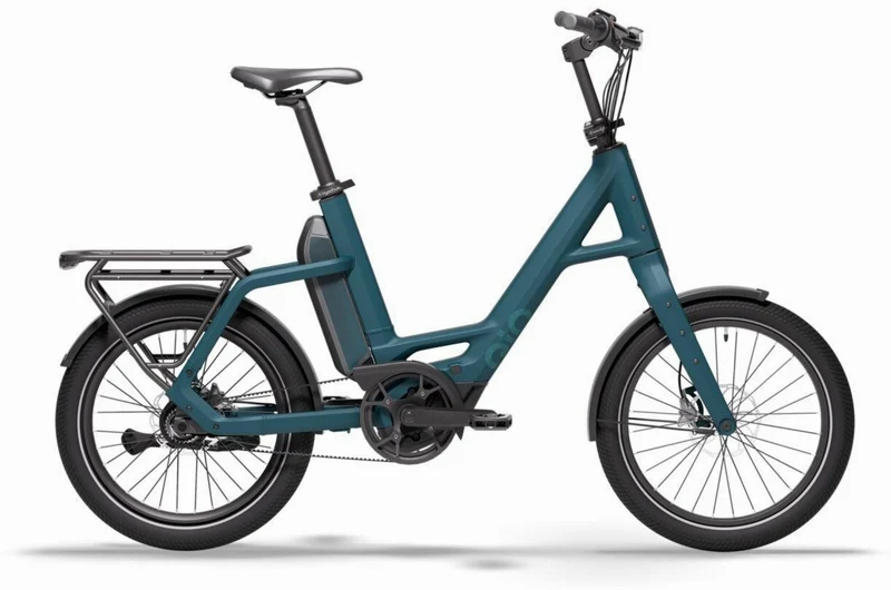 QiO Compact P5 545 Wh E-Kompaktrad 20" petrol blue matt 48 cm