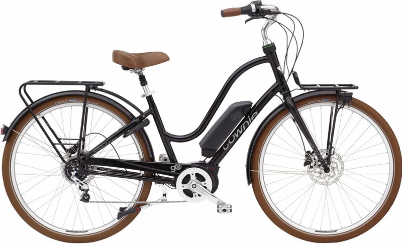 Electra Townie Commute Go! 5i EQ Step-Thru 500 Wh Retro E-Bike Wave 28" black M