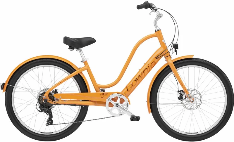 Electra Townie Go! 7D EQ Step-Thru 250 Wh Retro E-Bike Wave 26" mango M