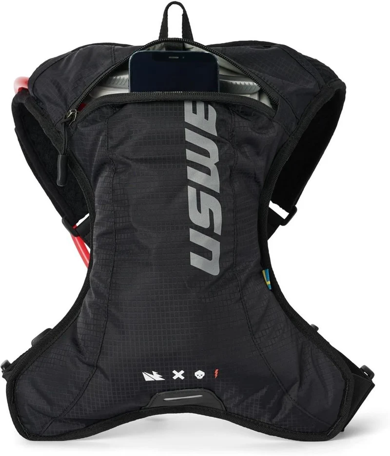 Uswe Outlander Rennrucksack/Trinkrucksack schwarz 2 L