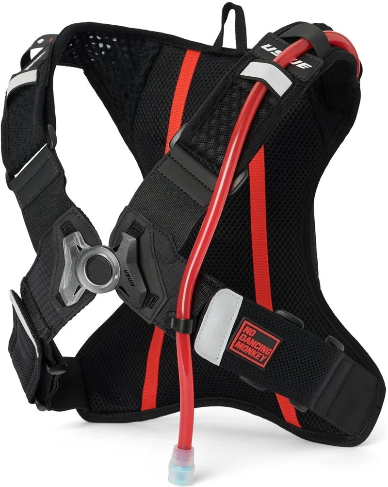 Uswe Outlander Rennrucksack/Trinkrucksack schwarz 2 L