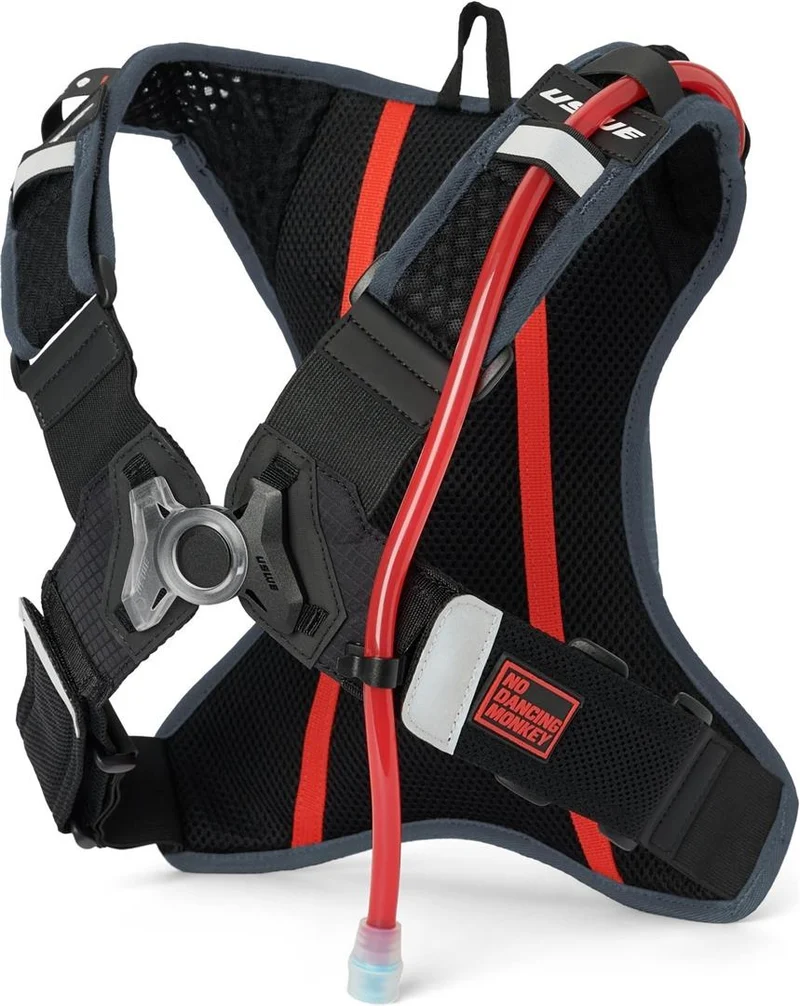 Uswe Outlander Rennrucksack/Trinkrucksack schwarz 2 L