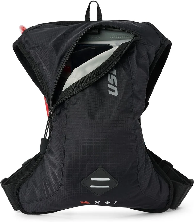 Uswe Outlander Trinkrucksack schwarz 4 L