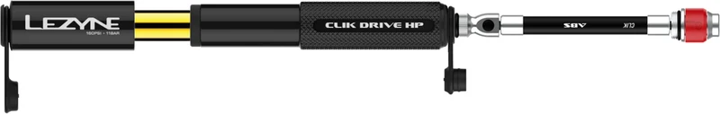 Lezyne Minipumpe HP Clik™ Drive schwarz
