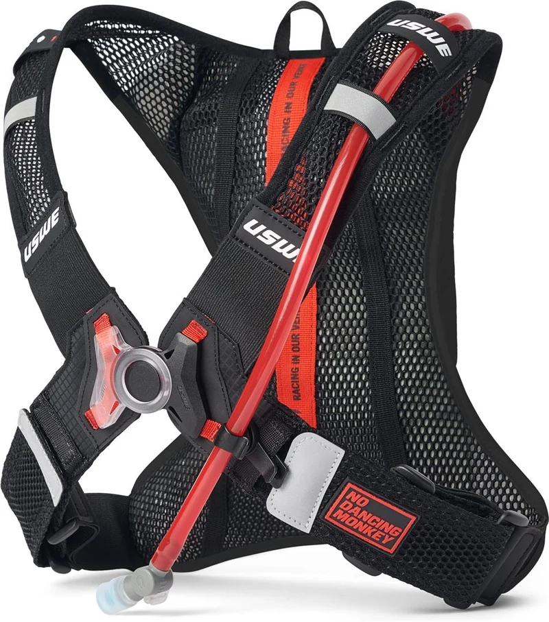 Uswe Race 2.0 Rucksack inkl. Trinksystem schwarz