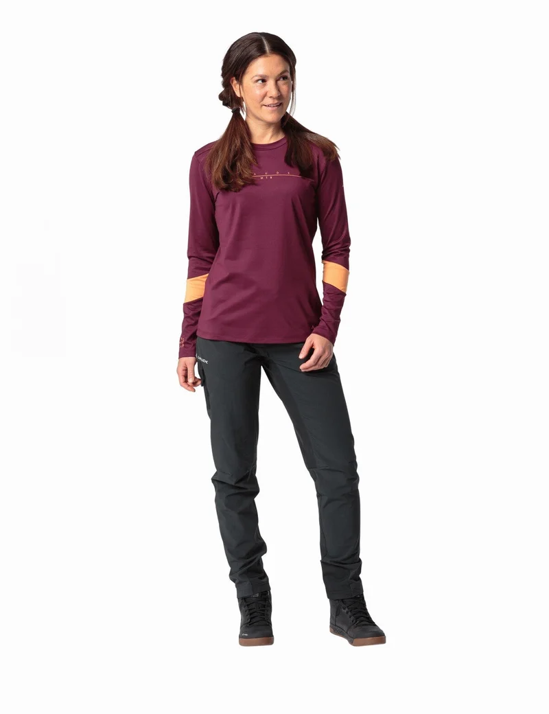 Women's Qimsa LS Logo Shirt