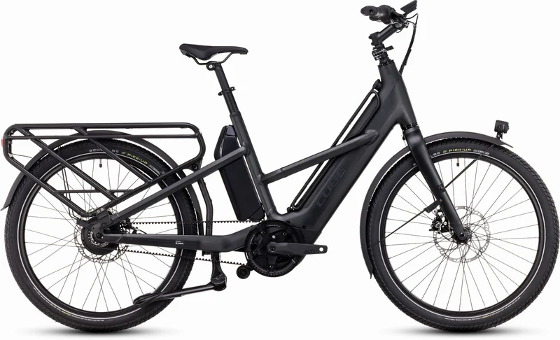 Cube Longtail Hybrid 725 Wh E-Bike Transport 26" grey´n´reflex one size