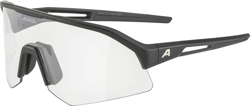 Alpina Sonic HR V Sportbrille black mat/varioflex black one size
