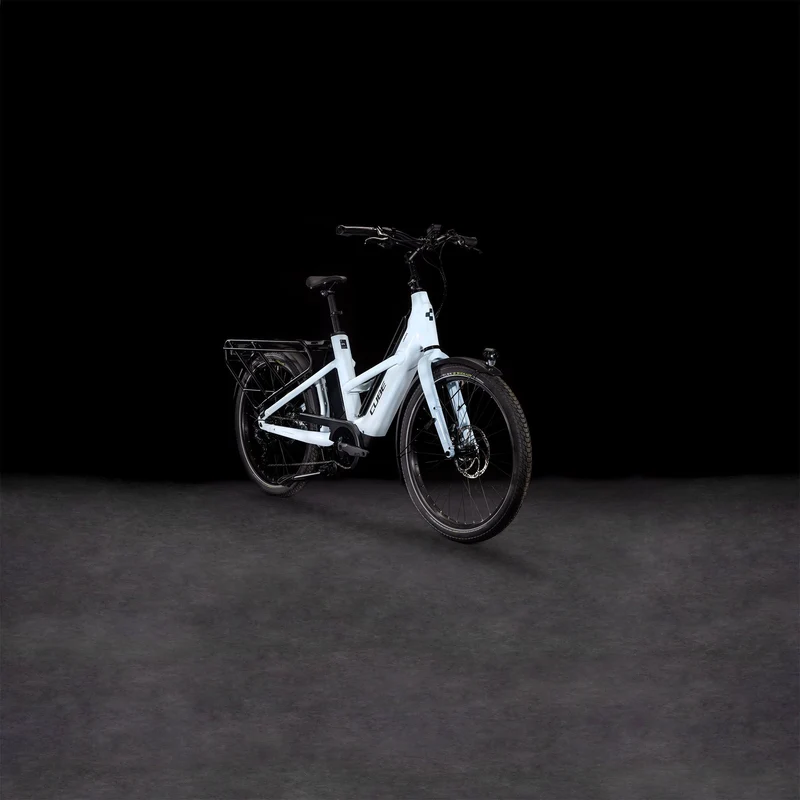 Cube Longtail Sport Hybrid 725 Wh E-Bike Transport 26" flashwhite´n´reflex one size