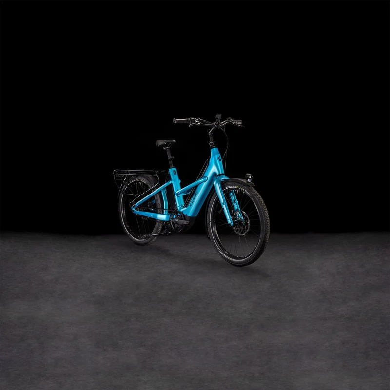 Cube Longtail Hybrid 725 Wh E-Bike Transport 26" blue´n´reflex one size