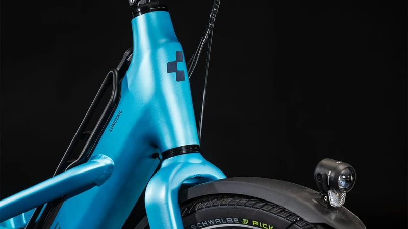 Cube Longtail Hybrid 725 Wh E-Bike Transport 26" blue´n´reflex one size