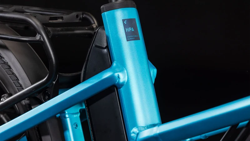 Cube Longtail Hybrid 725 Wh E-Bike Transport 26" blue´n´reflex one size